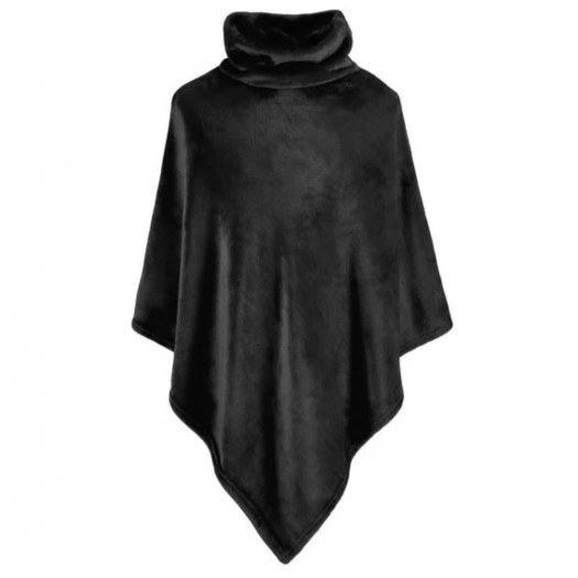 Poncho Noir 80x80 De Witte Lietaer