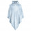 Poncho Bleu 80x80 De Witte Lietaer : Poncho Taille Unique:Poncho Taille Unique 80X80