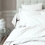 Taie Percale Uni Blanc, ANNE DE SOLENE