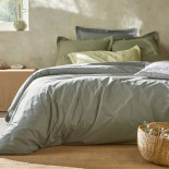 Drap plat Percale Anis, FRANCOIS HANS