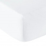 Drap housse Percale Blanc, ANNE DE SOLENE