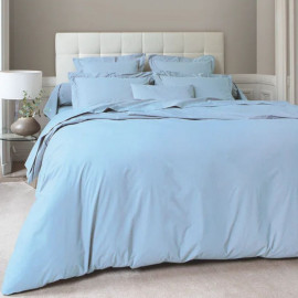 Parure Percale Uni Azur, ANNE DE SOLENE