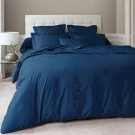 Parure Percale Uni Encre, ANNE DE SOLENE