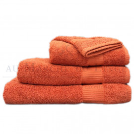 Serviette de Toilette VENUS Terracotta 580 gr/m²