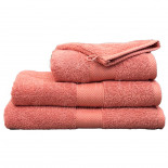 Serviette de Toilette RIVOLI Bois de rose 500 gr/m²